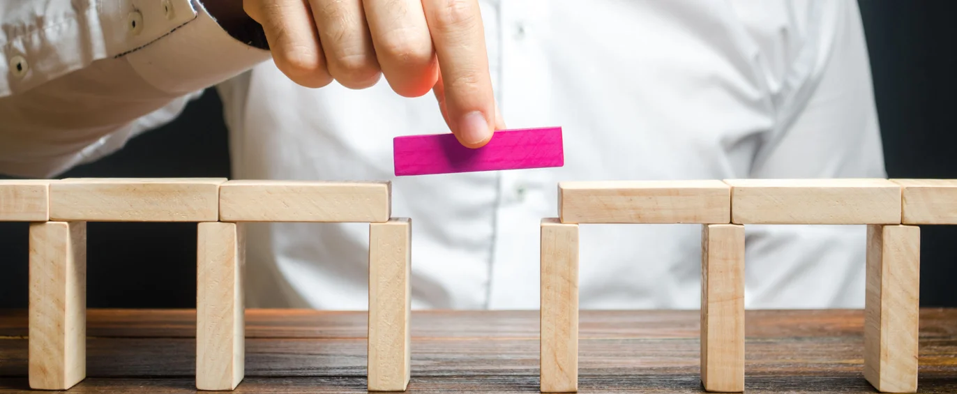 Bauklötzchenbrücke